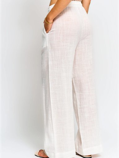 PANTALÓN MUJER INDEX ALGODÓN FLUIDO - 3