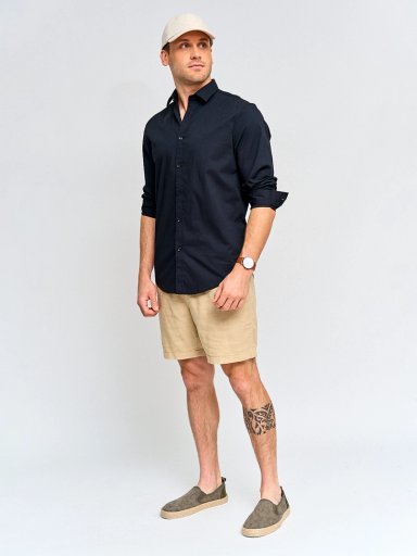 CAMISA HOMBRE MARQUIS ALGODÓN MANGA LARGA - 4