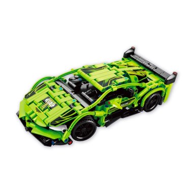 AUTO CARRERAS VERDE BLOQUES TRU - 1