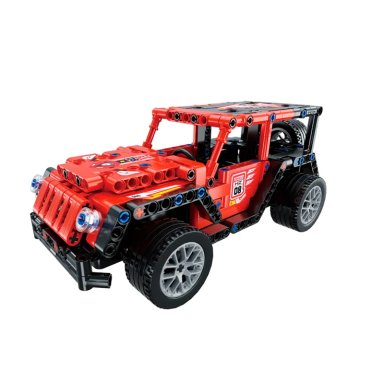 AUTO RC 4X4 ROJO BLOQUES - 1