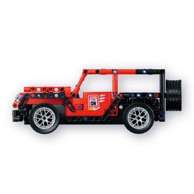 AUTO RC 4X4 ROJO BLOQUES - 3