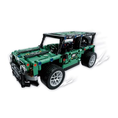 AUTO RC 4X4 VERDE BLOQUES - 1