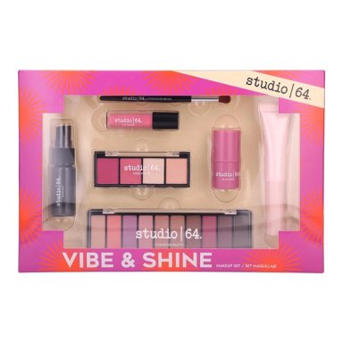 SET DE MAQUILLAJE STUDIO 64 VIBE & SHINE - 1
