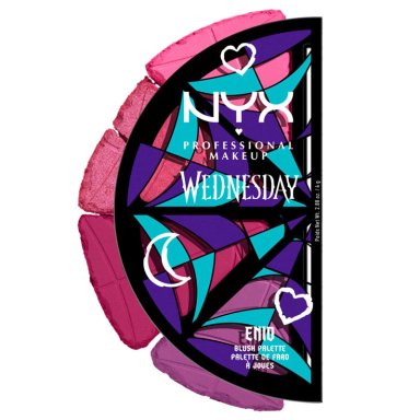 PALETA DE RUBORES NYX WEDNESDAY STAINED GLASS - 1