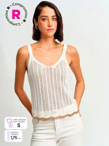 SWEATER MUJER MARQUIS TEJIDA - 1