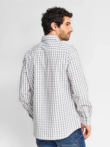 CAMISA HOMBRE REGATTA ALGODÓN MANGA LARGA - 2