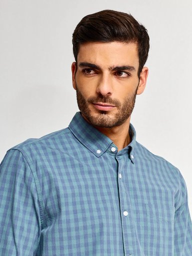 CAMISA HOMBRE REGATTA ALGODÓN MANGA LARGA - 3