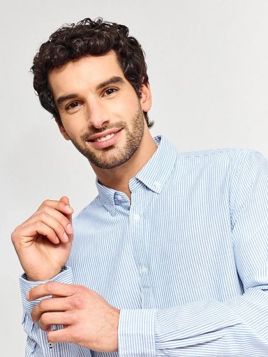 CAMISA HOMBRE REGATTA ALGODÓN MANGA LARGA - 3