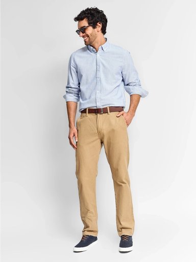 CAMISA HOMBRE REGATTA ALGODÓN MANGA LARGA - 4