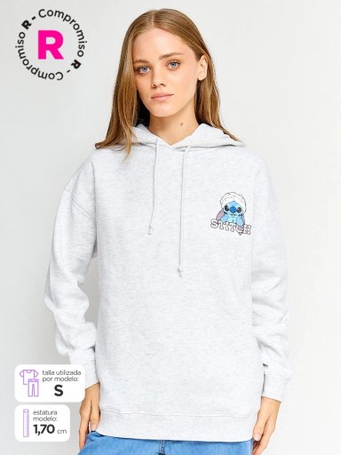 POLERA MUJER INDEX ALGODÓN MANGA LARGA STICH - 1