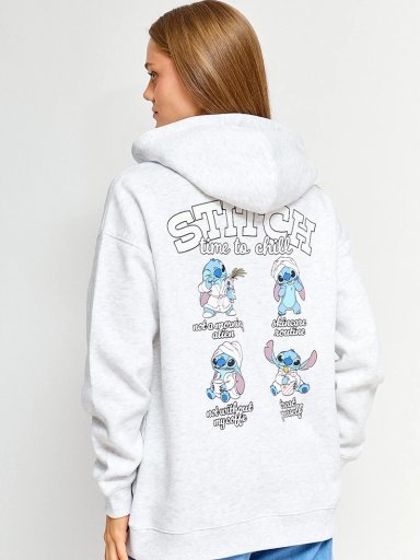 POLERA MUJER INDEX ALGODÓN MANGA LARGA STICH - 2