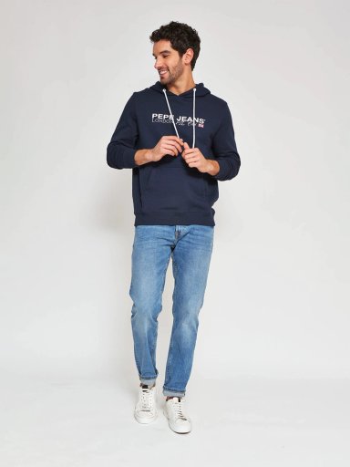 POLERÓN HOMBRE PEPE JEANS ALGODÓN HOODIE CAPUCHA - 4