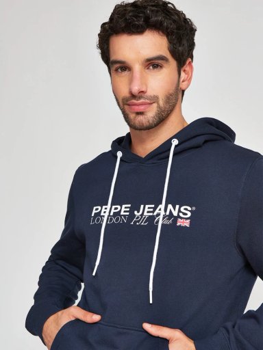 POLERÓN HOMBRE PEPE JEANS ALGODÓN HOODIE CAPUCHA - 3