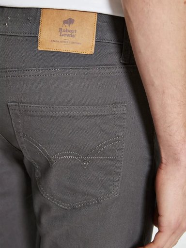 JEANS HOMBRE ROBERT LEWIS ALGODÓN BÁSICO - 3