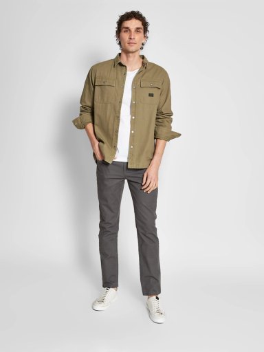 JEANS HOMBRE ROBERT LEWIS ALGODÓN BÁSICO - 4