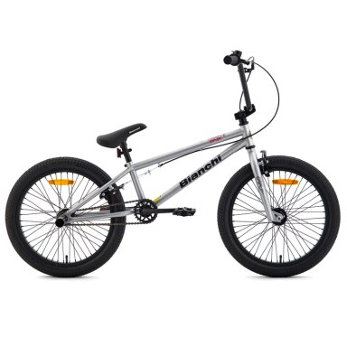 BICICLETA BMX BIANCHI FREESTYLE GRIS ARO 20 - 1