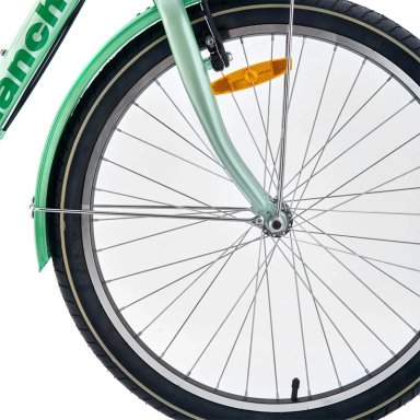BICICLETA URBANA BIANCHI STREET ST LADY VERDE CLARO ARO 24 - 4