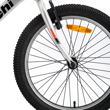 BICICLETA INFANTIL BIANCHI WOLF ST PLATA ARO 20 - 4