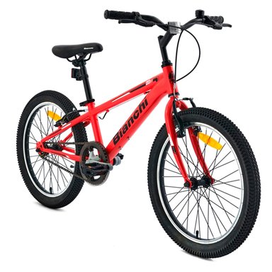 BICICLETA INFANTIL BIANCHI WOLF ST ROJO ARO 20 - 2