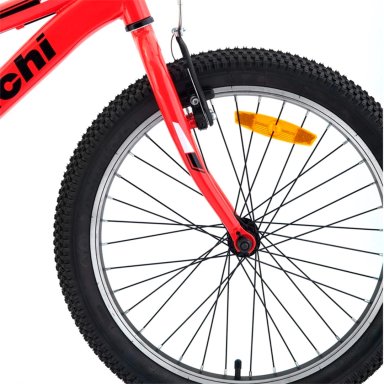 BICICLETA INFANTIL BIANCHI WOLF ST ROJO ARO 20 - 4