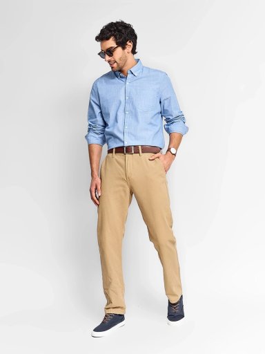 CAMISA HOMBRE REGATTA ALGODÓN MANGA LARGA - 4
