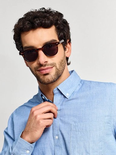 CAMISA HOMBRE REGATTA ALGODÓN MANGA LARGA - 3