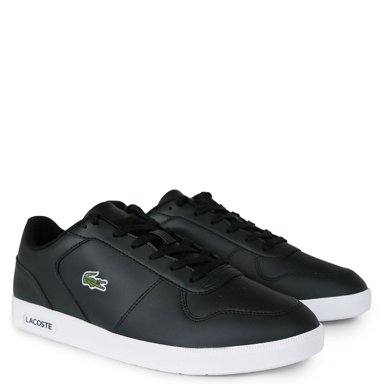 ZAPATILLAS HOMBRE LACOSTE URBANAS NEGRO  T-BASE - 2