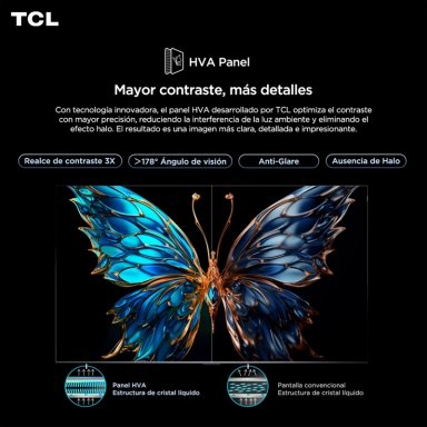 SMART TV TCL QLED FULL HD 50” 50S5K - 4