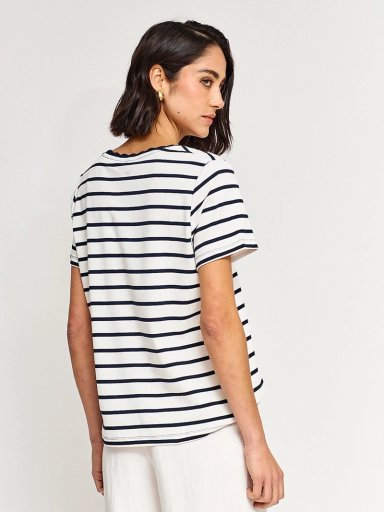 POLERA MUJER CACHAREL ALGODÓN MANGA 3/4 - 2