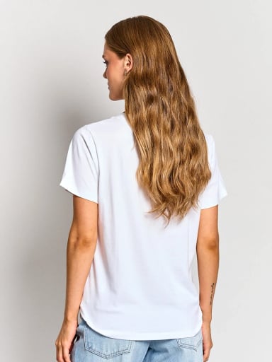 POLERA MUJER PEPE JEANS ALGODÓN PRINT - 2
