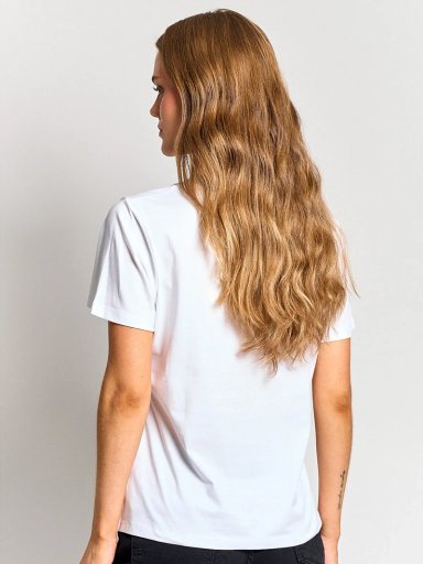 POLERA MUJER PEPE JEANS ALGODÓN BRILLOS - 2
