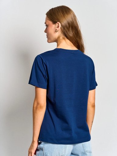 POLERA MUJER PEPE JEANS ALGODÓN BRILLOS - 2