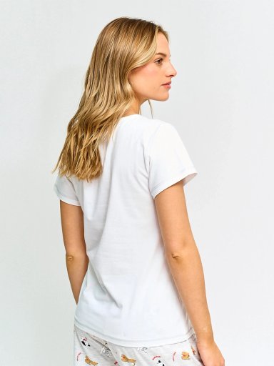 POLERA DE PIJAMA MUJER INDEX PRINT - 2
