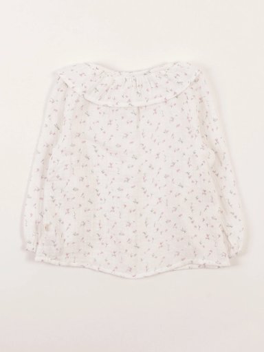 BLUSA MANGA LARGA ALGODÓN NIÑA BABY HARVEST FLORES - 2
