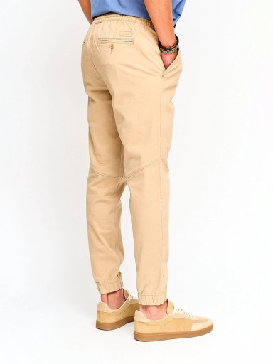 PANTALÓN HOMBRE HALF ALGODÓN JOGGER TWILL - 2