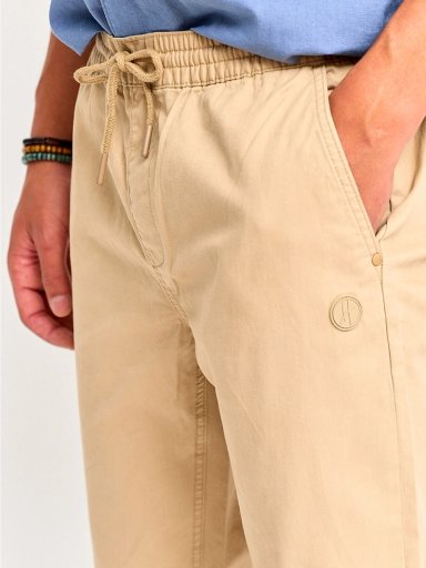 PANTALÓN HOMBRE HALF ALGODÓN JOGGER TWILL - 3