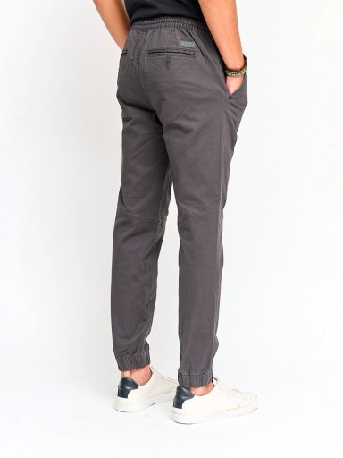 PANTALÓN HOMBRE HALF ALGODÓN JOGGER TWILL - 2