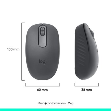 MOUSE INALÁMBRICO LOGITECH M196 - 9
