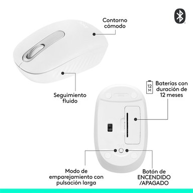 MOUSE INALÁMBRICO LOGITECH M196 - 8