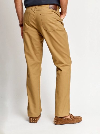 PANTALÓN HOMBRE KENNETH STEVENS ALGODÓN RECTO BOLSILLOS - 2
