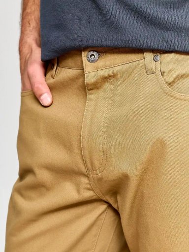 PANTALÓN HOMBRE KENNETH STEVENS ALGODÓN RECTO BOLSILLOS - 3