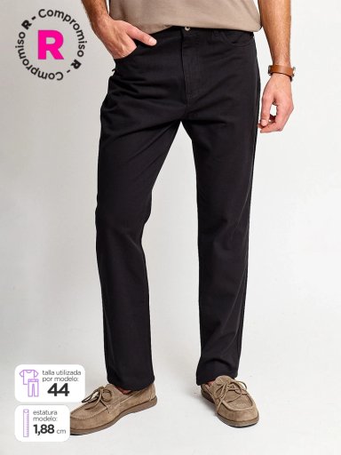 PANTALÓN HOMBRE KENNETH STEVENS ALGODÓN RECTO BOLSILLOS - 1