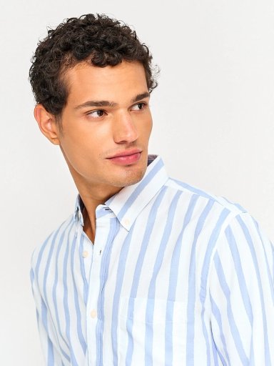 CAMISA HOMBRE KENNETH STEVENS ALGODÓN MANGA LARGA - 3