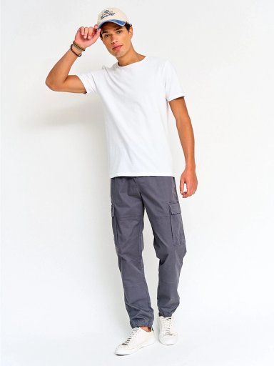 PANTALÓN HOMBRE INDEX ALGODÓN BOLSILLOS CARGO - 4