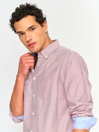 CAMISA HOMBRE KENNETH STEVENS ALGODÓN MANGA LARGA POPLIN - 3
