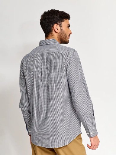 CAMISA HOMBRE KENNETH STEVENS ALGODÓN MANGA LARGA BÁSICA - 2
