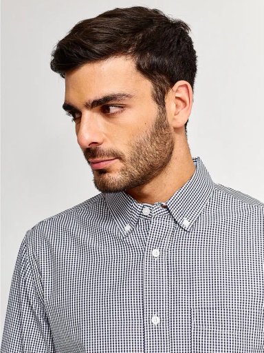 CAMISA HOMBRE KENNETH STEVENS ALGODÓN MANGA LARGA BÁSICA - 3