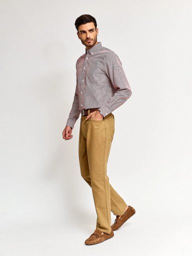 CAMISA HOMBRE KENNETH STEVENS ALGODÓN MANGA LARGA POPLIN - 4