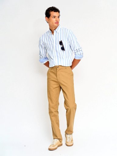 PANTALÓN HOMBRE KENNETH STEVENS ALGODÓN CHINO RECTO - 4