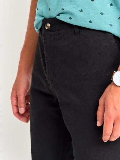 PANTALÓN HOMBRE KENNETH STEVENS ALGODÓN CHINO RECTO - 3